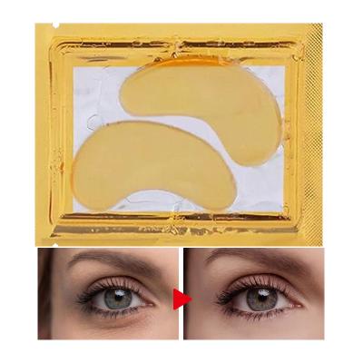 China Anti-Puffiness Gold Eye Mask Remove Fine Lines To Remove Dark Circles Bone Collagen Cosmetics Manufacturers for sale