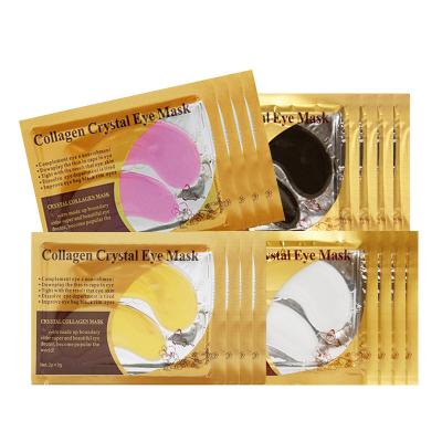 China Anti-Puffiness Moisturizing Moisturizing Collagen Eye Mask Pink Dark Circle Eye Bag Collagen Mask Eye Makers Support OEM for sale