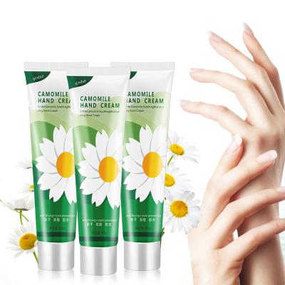 China Anti-aging clean 80g brand chamomile hand cream moisturizing cream in the autumn and winter factory wholesale for sale