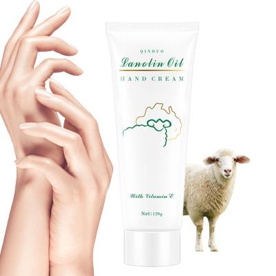 China 120g anti aging whitening moisturizing sheep oil hand cream factory wholesale for sale