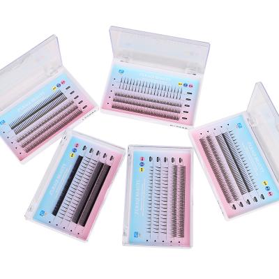 China High Quality 10 Millimeter Mix Style Korean P1 Single Eyelash Extension Lash Strands Extension for sale