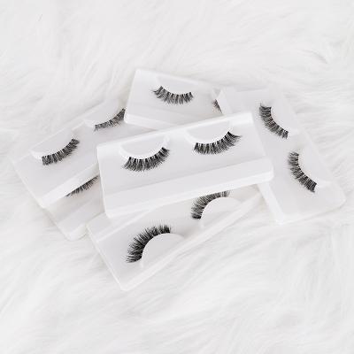 China Wholesale Natural Hair Eyelashes 100 Natural Eyelashes Real Hair Eyelashes for sale