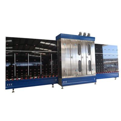 China Hot Selling Vertical Glass Building Glass Washing And Drying Machine Automatic Glass Cleaning Machine for sale