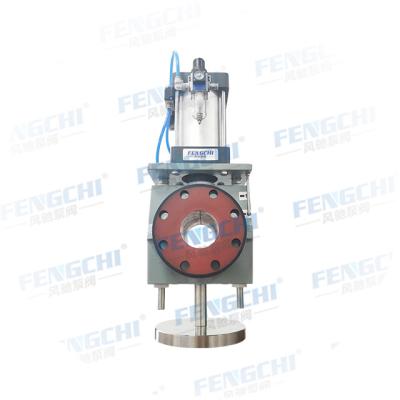 China DN100 Mining and Metallurgy Heavy Pneumatic Pinch Valve for sale