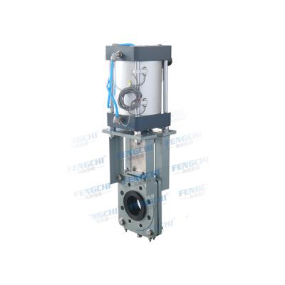 China Mud Valve Flange Connection General Pneumatic Gate Valve for sale