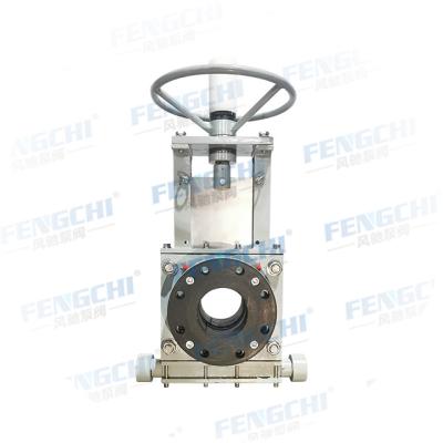 China Mining and Metallurgy Knife Rubber Lined Gate Valve for sale