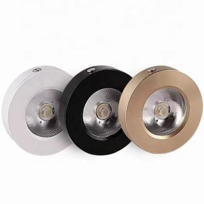 China Modern 3W 10W Ceiling Light Round LED Downlight Panel Light for sale