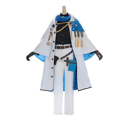 China YouTuber Luxiem Polyester Virtual Idol Virtual Idol Cosplay Ike Eveland Cosplay Gear Including Glasses and Earring for sale