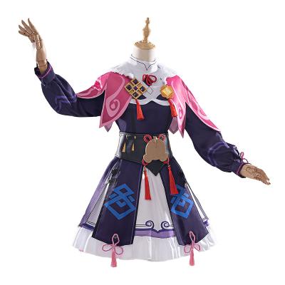 China Polyester Genshin Impact Yun Jin Cosplay Costume YunJin Lolita Dress Outfit Women Party Role Play Clothing for sale