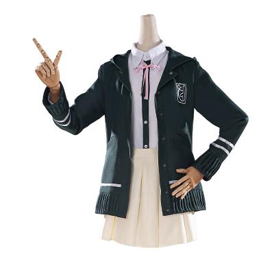 China Danganronpa Nanami ChiaKi Cosplay Women's Sailor Uniform Suit Halloween Costumes Polyester Game School Girl Costume for sale