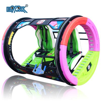 China 360 Degree Front and Back Rolling Coin Operated Amusement Park Rides 360 Degree Rolling Swing Electric Car Leswing Happy Car for Sale for sale