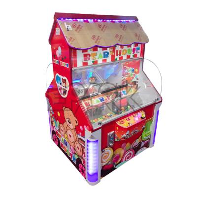 China Fun Double Players Candy Game Machine Candy Catcher Candy Dispenser Machine Coin Operated Claw Machine for sale