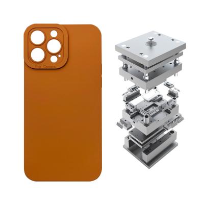 China Wholesale Quality 13 pro Max Injection Molds Liquid Plastic Factory Silicone Led Phone Case for sale