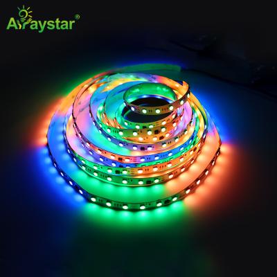 China APP Control 24V 5050 Pixel RGB LED Smart Strip Light Various Color LANDSCAPE Digital Change WS2811 WS2812 WS2812B LED Strip for sale