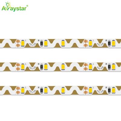 China Super Bright LANDSCAPE Letter Lighting 2835 S Shape Bendable LED Strip 6mm 12V 24V Zigzag LED Strip 2835 LED Strip For Sign for sale