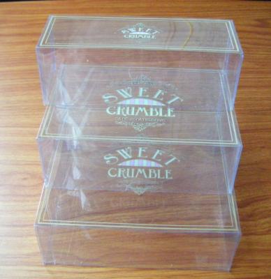 China Macarons Recyclable Plastic/Clear Box for sale