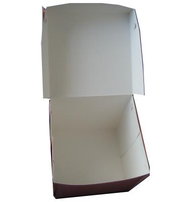 China Recyclable white cake and pastry box for sale