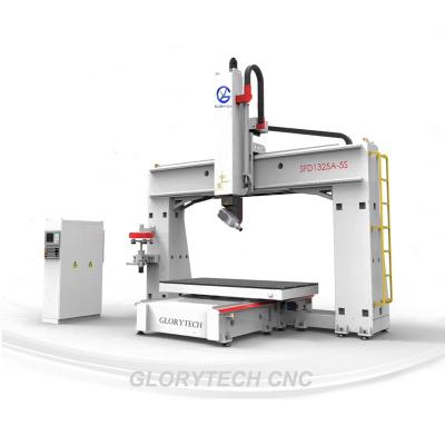 China Building Material Shop Big Car Yacht Boat Molds Wood Model Molds Making 5 Axis CNC Router Machine for sale