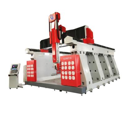 China 3000*5000*1500mm big car ship mold making 5 axis cnc gantry center milling machine for sale for sale