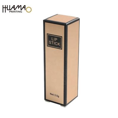 China Wholesale Recyclable Box Lipstick Packaging Private Label Customized Cosmetics Lipstick Boxes Lip Gloss Packaging Paper Box for sale