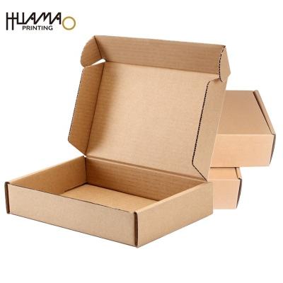 China Recycled Materials Free Design Custom Small Mailer Boxes Corrugated Electronic Tiny Paper Mailer Box Eco Friendly Consumer Kraft Box for sale