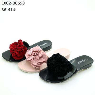 China Types Women PVC Air Blowing Flip Flops Variety Slipper for sale