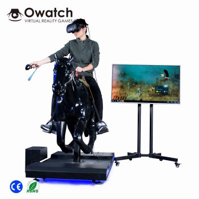 China VR center simulator arcade video game 9D VR horse ride kiddie ride for sale for sale