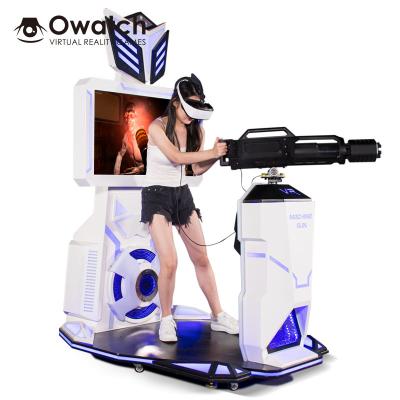 China Factory Amusement Park Gun Shooting Simulator Interactive Experience VR Gatling Master for sale