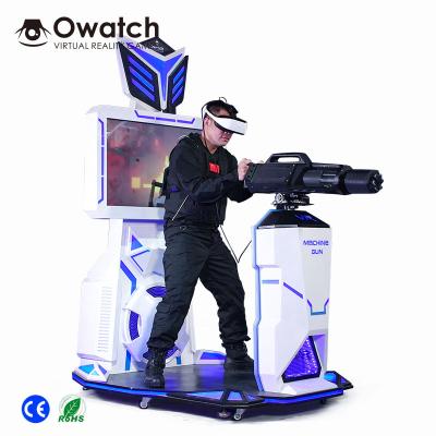 China 2022 Hottest Amusement Park VR Gatling Degree Immersive 360 ​​Simulator Standing VR Station Platform for sale