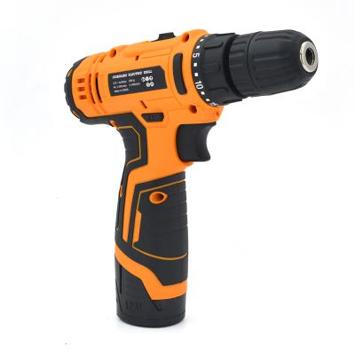 China Powerful And Durable Lithium Battery 12V Cordless Drill 12V Battery Powered Drill for sale