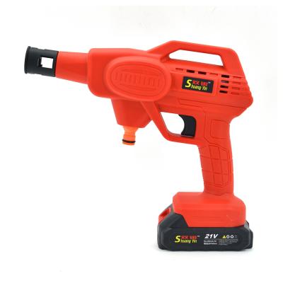 China Various factory manufacture portable water pump with 21V high pressure water gun for sale