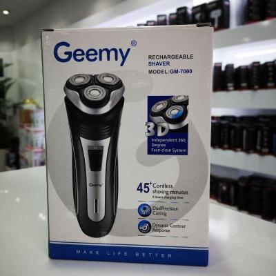 China Safety GEEMY GM7090 Professional Electric Hair Shavers Cordless Beard Hair Remover for sale