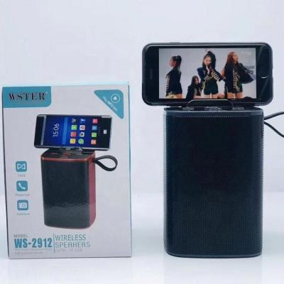 China Wireless Charger For Original WSTER WS2912 Solar Mobile Phone Speakers With SD Card And Usb FM Radio Speaker for sale