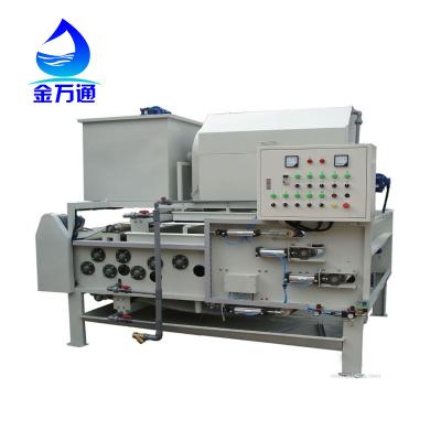 China Deslime Belt Dewatering Efficient Crafted Designed Filter Press For Industrial Sludge Dewatering Treatment for sale