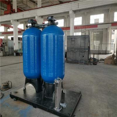 China Industrial odor and color removal 5000lph softener with automatic frp sand filter sediment filters 10m3/h multimedia filter mechanical sand for sale