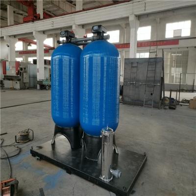 China Big color removal frp odor and sand filter for manufacturer Multimedia Vessel SUS 304 dripping sand filter for sale