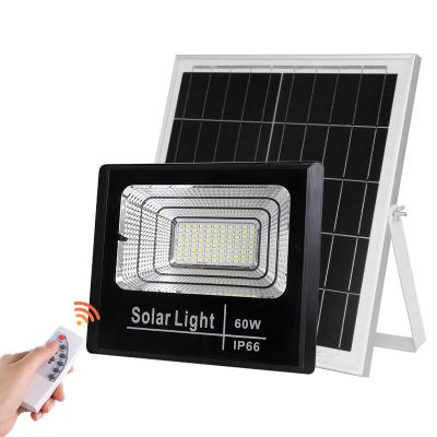 China Factory Price Super Bright IP65 Outdoor Flood Light 200w100w 60Watt Solar Powered LED Stree Light With Outdoor And 3 Years Warranty for sale