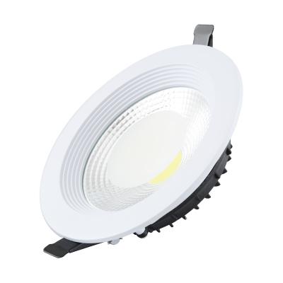 China Modern Multi Sizes PP Cut Round Outdoor Smart Ceiling LED Downlight Housing for sale