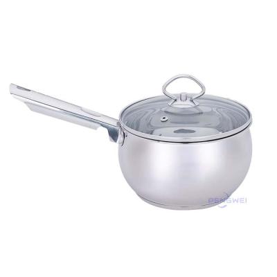 China Sustainable Multifunctional Pot For Pots Cooking Cookingware Set With Glass Lid for sale