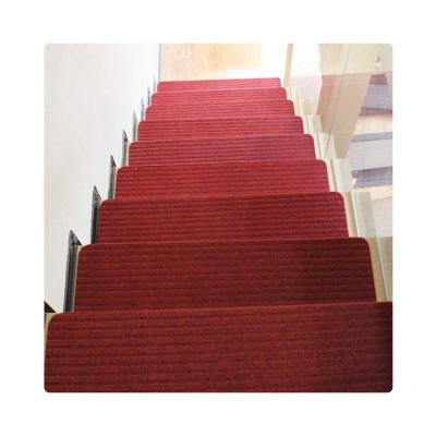 China Washable Slip Resistance Indoor Stair Treads Rugs Runner Mats For Elders Kids, Purses Back Stair Rug 8x30inch Non-Slip PVC for sale