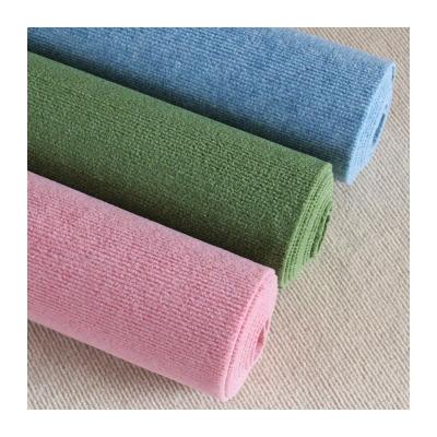 China Washable Needle Punch Carpet Polyester Walkway Stair Rib Rug For Wedding Expo Gray Blue Pink Black for sale