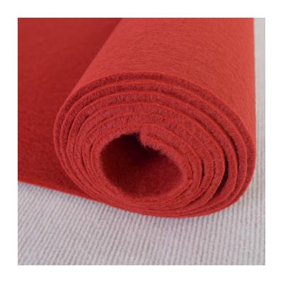 China Modern 100% Polyester Wedding Red Carpet Show Carpet Event Rug 7mm Thick for sale