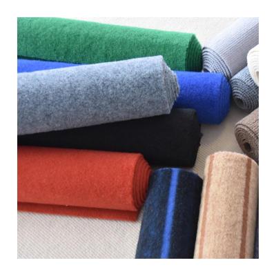 China Washable Nonwoven 100% Polyester 450g Needle Punch Velvet Shaggy Floor Rug Gray Red Carpet for sale