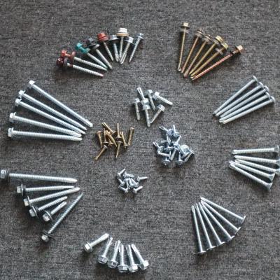 China Flat SDS Screws Different Kinds Of Self-Drilling Screws Manufacturer Factory for sale