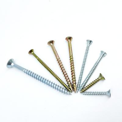 China China Manufacturer Flat Chipboard Screw Product Galvanized Flat Head M4/5/6 Tapping Screw for sale