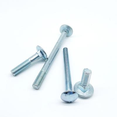 China Industry Hot Dip Galvanized DIN603 Grade 8.8 Square Neck Mushroom Round Head Carriage Bolt for sale