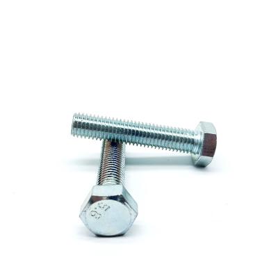 China Industry Full Thread Steel M4-M36 Class10.9 DIN931 Metric Hex Head Bolt for sale