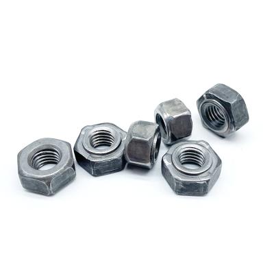 China Heavy Industry High Strength Carbon Steel Welded Hex Weld Nuts M8 M10 M12 M16 Hex Nuts 929 Din Din for sale