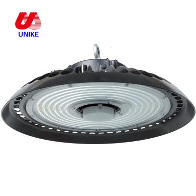 China 170lm/w 5 years warranty lamp 100W 100v-277v 347v UFO LED high bay light for warehouse workshop for sale