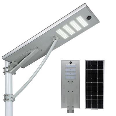 China High brightness solar street light with built-in battery 90W led 30w all-in-one solar street light for sale